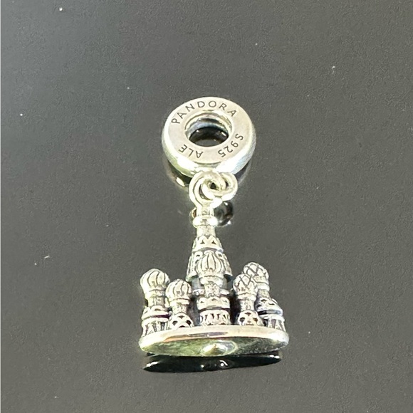 Pandora Russia Moscow Cathedral Dangle Charm 925 Ale Silver With Gift Box #237 - Picture 2 of 4